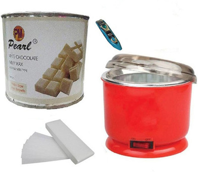 PMPEARL White Chocolate Waxing Kit (Pack of 4)(4 Items in the set)