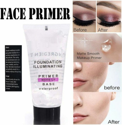 SKYBOAT PROFESSIONAL AND PERSONAL USE MAKEUP BASE ILLUMINATING WATERPROOF GEL PRIMER Primer  - 40 ml(TRANSPARENT)
