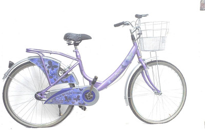 hero miss india gold 26 t girls cycle 