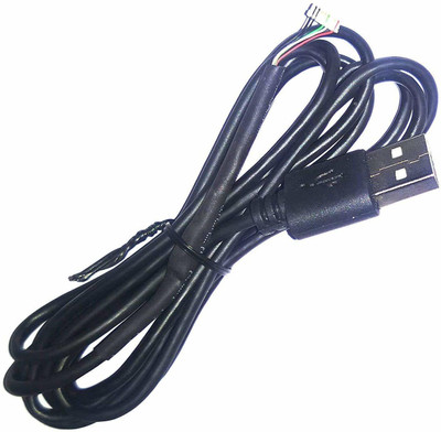 DEVBHOOMI Micro USB Cable 2 A 1.5 m DB- Scanner , Mantra MFS100 Divice(Compatible with Scanner , Mantra MFS100 Divice, Black)