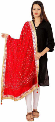 UTKARSH GURU KRIPA Chiffon Embellished Women Dupatta