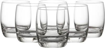 baluda (Pack of 6) Ivory Drinking Glasses Glass Set Water/Juice Glass