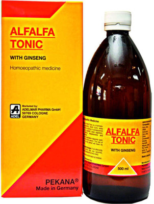 ADEL ALFALFA TONIC WITH GINSENG Liquid(2 x 500 ml)