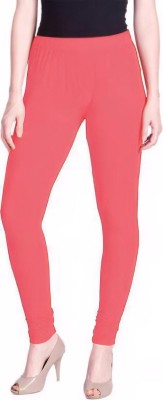 LUX LYRA Western Wear Legging(Pink, Solid)