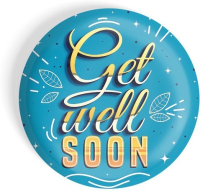 dhcrafts Get Well Soon D3 Fridge Magnet Pack of 1