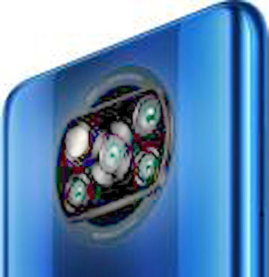 DAFFIN Back Camera Lens Glass Protector for Poco X3(Pack of: 1)