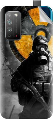 Snooky Honor X10 5G Mobile Skin(Grey)