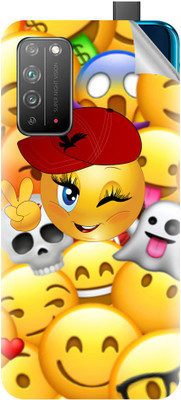 Snooky Honor X10 5G Mobile Skin(Yellow)