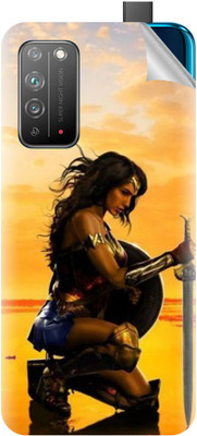Snooky Honor X10 5G Mobile Skin(Yellow)