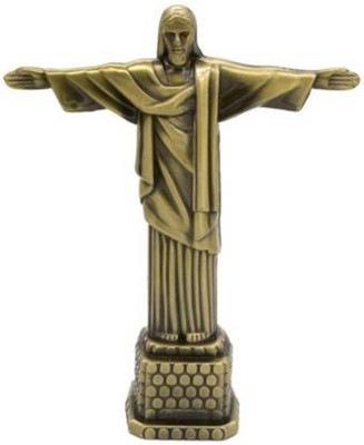 VR Creatives 101 Metal Paper Weights  with Antique Finish(Set Of 1, golden)