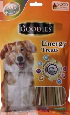 goodies Goodies Energy Treats Sticks Mix (Milk, Chicken, Lamb, Chlorophyll) 500 GM) 500 GM Chicken, Milk, Lamb, Vegetable Dog Treat(500 g)