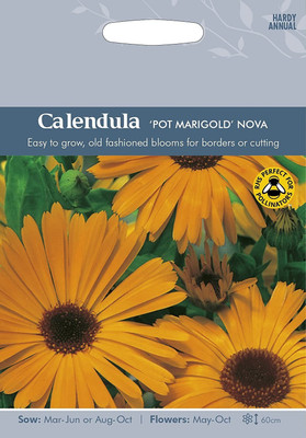 VibeX RHS Calendula Fiesta Gitana Seed(100 per packet)