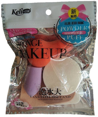 Glamezone 6 in 1 Makeup Sponge and Puff set for Make up