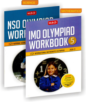 Mtg National Science & International Mathematics Olympiad Work Book -Class 5 Combo Pack (Set Of 2 Books)(Paperback, MAHABIR SINGH & ANIL AHLAWAT)