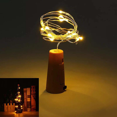 nextin creations 20 LEDs 1.98 m Yellow Steady String Rice Lights(Pack of 1)