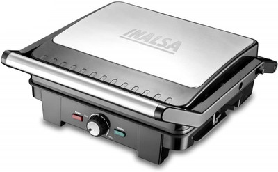 Inalsa Super Jumbo Max-grill 2000-Watt Sandwich Maker/Contact Grill with Temperature Controller and LED indicator | Non-stick coated plates | Cool…