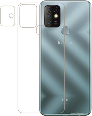 Vatsin Back Screen Guard for Infinix Hot 10(Pack of 2)