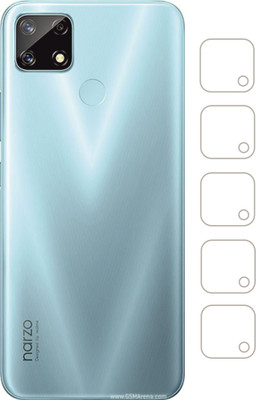 Vatsin Camera Lens Protector for Realme Narzo 20(Pack of 5)