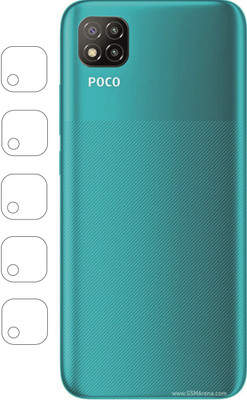 Ten To 11 Camera Lens Protector for Poco C3(Pack of 5)