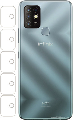 Ten To 11 Camera Lens Protector for Infinix Hot 10(Pack of 5)