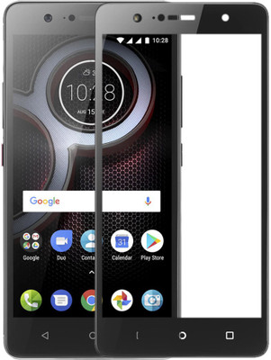 Suprimus Edge To Edge Tempered Glass for Lenovo K8 Plus(Pack of 1)