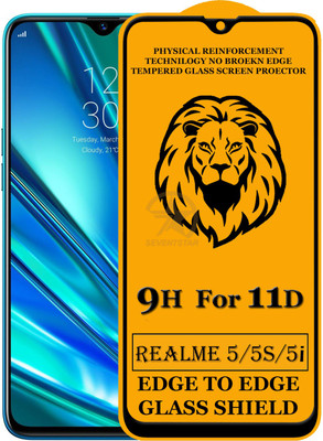 SEVEN7STAR Tempered Glass Guard for Realme 5(Pack of 1)