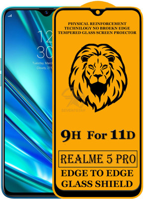 SEVEN7STAR Tempered Glass Guard for Realme 5 Pro(Pack of 1)