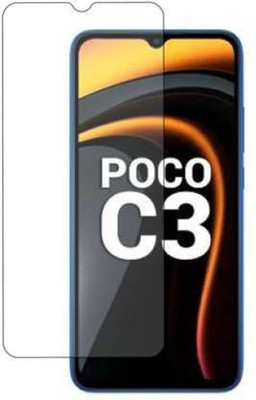 kentop Tempered Glass Guard for XIAOMI POCO C3(Pack of 1)