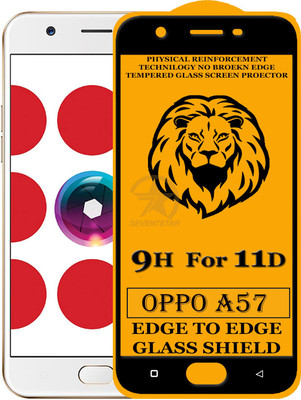 SEVEN7STAR Tempered Glass Guard for Oppo A57(Pack of 1)