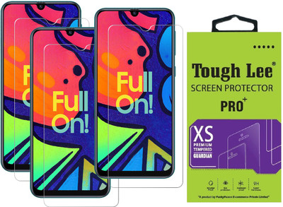 TOUGH LEE Tempered Glass Guard for Samsung Galaxy F41, Samsung Galaxy M31, Samsung Galaxy M21, Samsung Galaxy M30s, Samsung Galaxy M30, Samsung Galaxy M31 Prime, Samsung Galaxy M21 2021 Edition(Pack of 3)