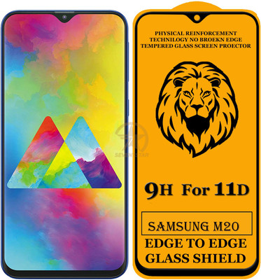 SEVEN7STAR Tempered Glass Guard for Samsung Galaxy M20(Pack of 3)