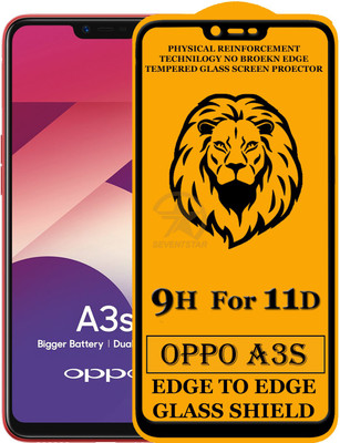 SEVEN7STAR Tempered Glass Guard for Oppo A3s(Pack of 1)
