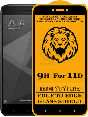 SEVEN7STAR Tempered Glass Guard for Mi Redmi Y1 Lite(Pack of 1)