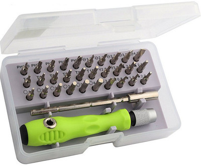 Deals Destination 32 in 1 Repair tool kit for PC, Mobile, Laptop, Electronics Precision Screwdriver Set(Pack of 32)