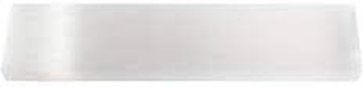 AIR9999 White Selenite Crystal Polished Charging Plate 150 G White Decorative Showpiece  -  13 cm(Crystal, White)