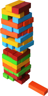 ABC Kids World Tower Building Game(Multicolor)