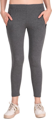 JMJW & SONS Solid Women Grey Track Pants