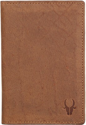 WILDHORN Leather Passport Holder Cover Case RFID Blocking Travel Wallet(Tan)