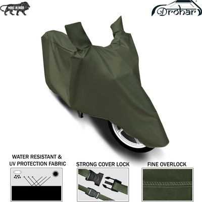 DROHAR Waterproof Two Wheeler Cover for Hero(Xtreme, Green)