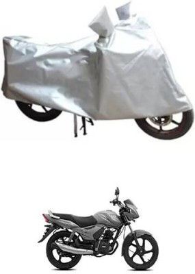 Royalrich Two Wheeler Cover for TVS(Star City, Silver)