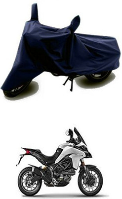 A+ RAIN PROOF Two Wheeler Cover for Ducati(Multistrada, Blue)