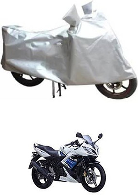 A+ RAIN PROOF Two Wheeler Cover for Yamaha(R15 s, Silver)