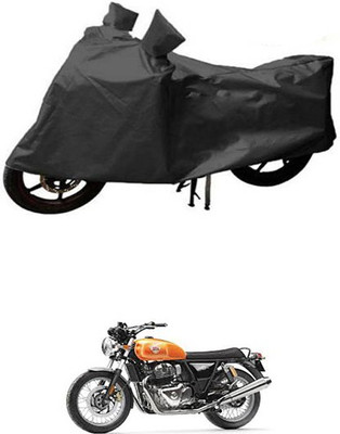 A+ RAIN PROOF Two Wheeler Cover for Royal Enfield(Twin, Grey)