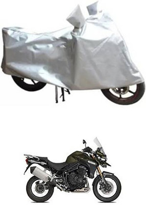 A+ RAIN PROOF Two Wheeler Cover for Triumph(Silver)