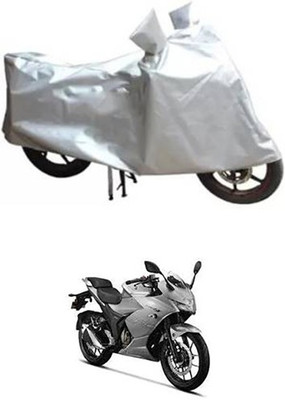 A+ RAIN PROOF Two Wheeler Cover for Suzuki(Silver)