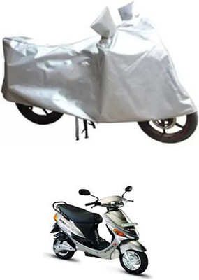 A+ RAIN PROOF Two Wheeler Cover for Hero(E Sprint, Silver)
