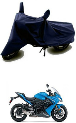 A+ RAIN PROOF Two Wheeler Cover for Suzuki(Blue)