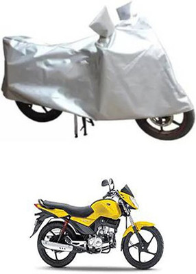 A+ RAIN PROOF Two Wheeler Cover for Mahindra(Stallio, Silver)