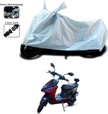SEBONGO Waterproof Two Wheeler Cover for Avon(Silver)