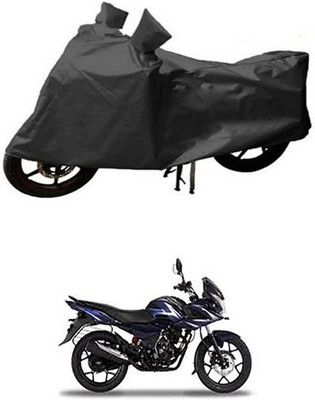 A+ RAIN PROOF Two Wheeler Cover for Bajaj(Discover 150 f, Black)